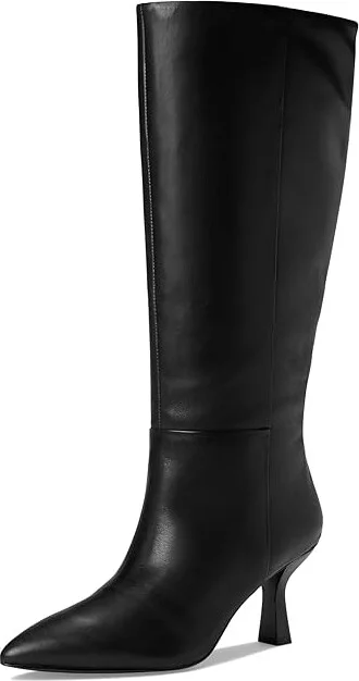 Madewell Justine High Heel Tall Boot Women's Boots True Black : 5.5 M, Leather - Image 11