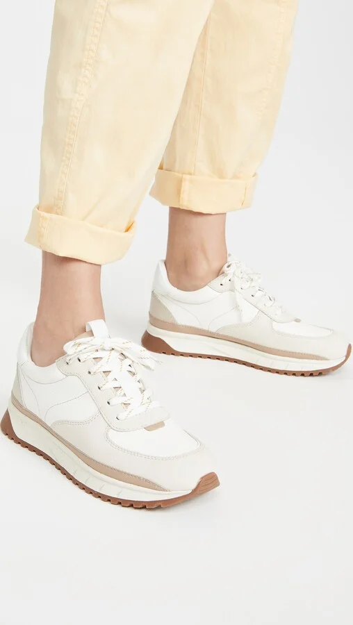 Madewell Kickoff Trainer Sneakers in Neutral Colorblock Leather - Image 5