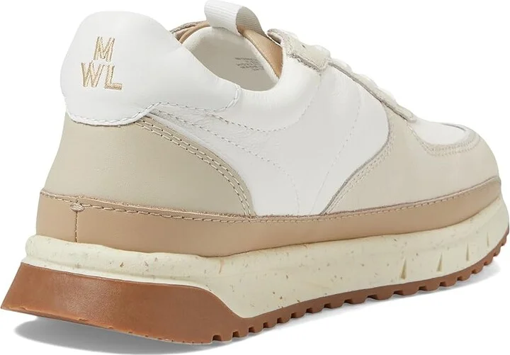 Madewell Kickoff Trainer Sneakers in Neutral Colorblock Leather Women's Shoes Antique Cream Neutral : 10.5 M - Image 4