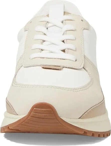 Madewell Kickoff Trainer Sneakers in Neutral Colorblock Leather Women's Shoes Antique Cream Neutral : 10.5 M - Image 5