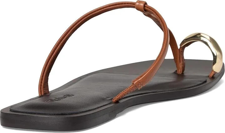 Madewell Lala Thong Sandals - Hardware Women's Dress Sandals Ivory : 9.5 M, Leather - Image 10