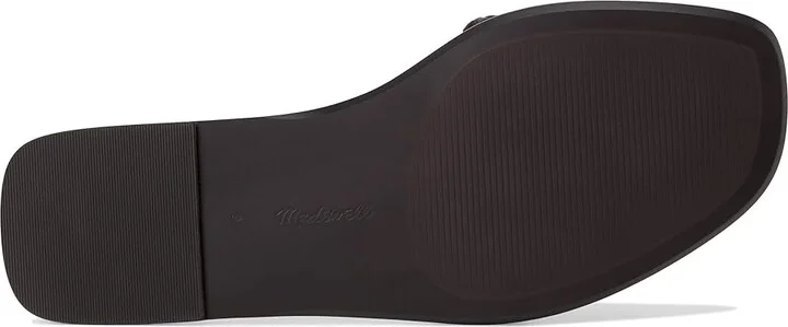 Madewell Lucia Slide Women's Wedge Shoes Dark Carob : 9.5 M, Leather - Image 3