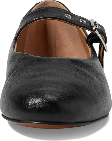 Madewell Madewell Hera Grommet Mary Jane Flat Women's Flat Shoes True Black : 9.5 M, Leather - Image 2