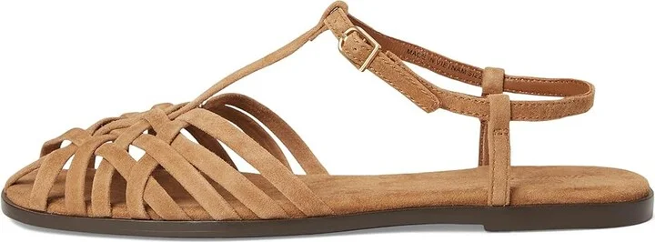 Madewell Portia Cage Sandal Women's Wedge Shoes Cumin : 12 M, Suede/Synthetic - Image 6