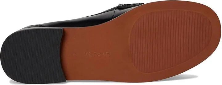 Madewell Porto Loafer Flats Women's Flat Shoes True Black : 9 M, Leather - Image 3