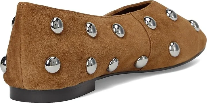Madewell Sage Ballet Flat - Dome Stud Women's Shoes Dried Acorn : 7.5 M, Leather - Image 4