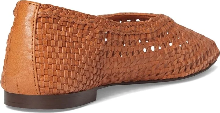 Madewell Sage Ballet Flat - Woven Women's Flat Shoes Baked Clay : 7 M, Leather - Image 4