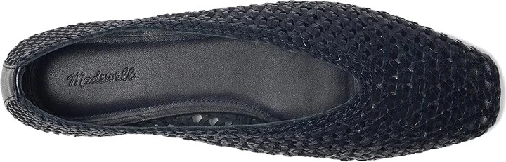 Madewell Sage Ballet Flat - Woven Women's Flat Shoes Baked Clay : 7 M, Leather - Image 8
