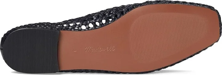 Madewell Sage Ballet Flat - Woven Women's Flat Shoes Baked Clay : 7 M, Leather - Image 9