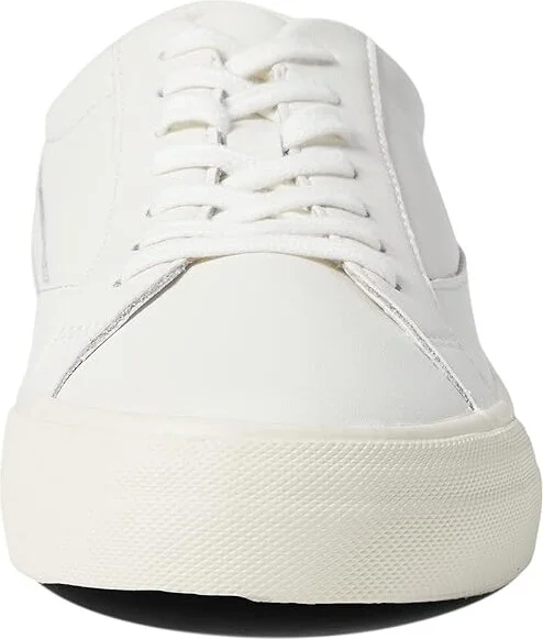 Madewell Sidewalk Low-Top Sneakers Women's Shoes Pale Parchment : 10 M, Leather - Image 5