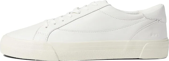 Madewell Sidewalk Low-Top Sneakers Women's Shoes Pale Parchment : 10 M, Leather - Image 6
