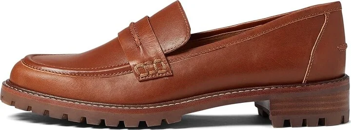 Madewell The Corinne Lugsole Loafer Women's Shoes Dried Maple 1 : 10.5 M, Leather - Image 5