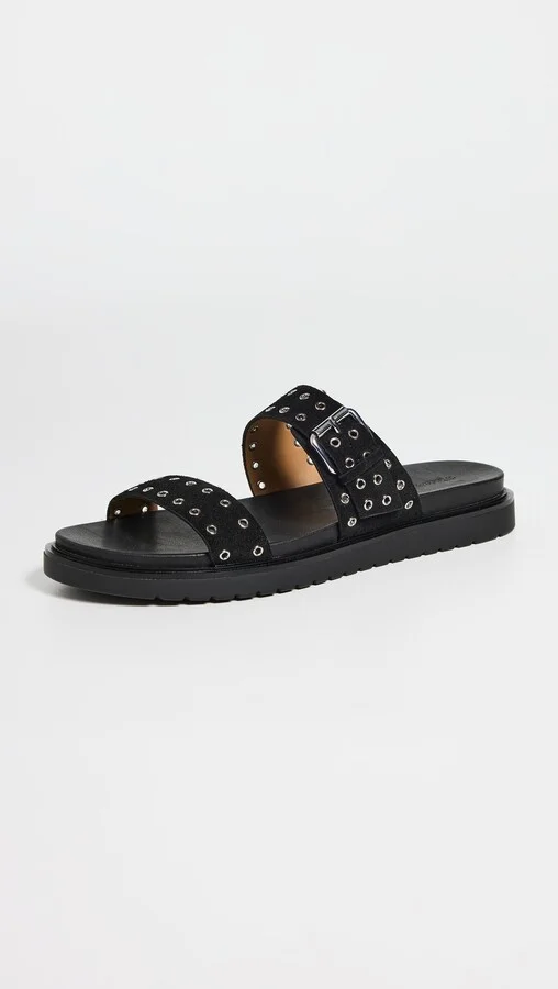 Madewell The Dee Double Strap Slide Sandal - Image 2