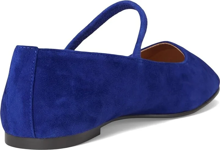 Madewell The Greta Ballet Flat In Suede Women's Shoes Deep Royal : 7.5 M - Image 4