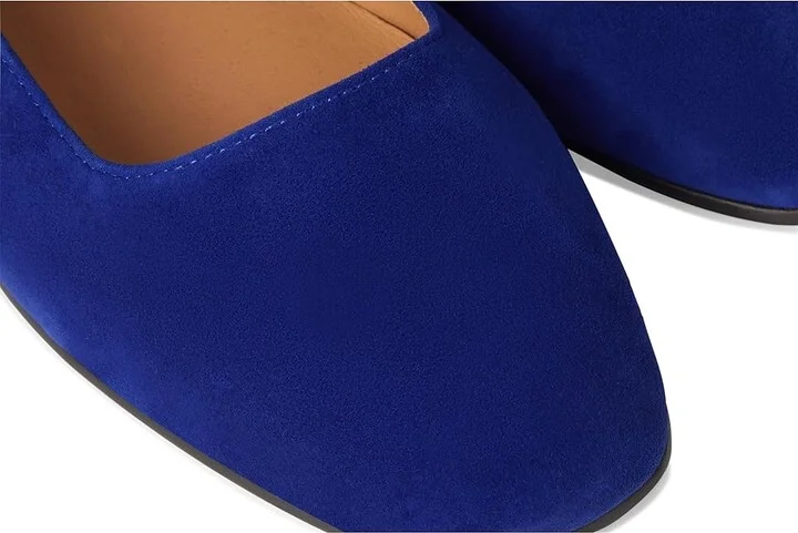Madewell The Greta Ballet Flat In Suede Women's Shoes Deep Royal : 7.5 M - Image 7