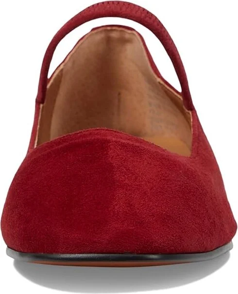 Madewell The Greta Ballet Flat In Suede Women's Shoes Ruby Port : 6.5 M - Image 2