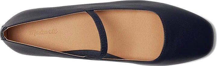 Madewell The Greta Ballet Flat Women's Shoes True Midnight : 7 M, Leather - Image 2