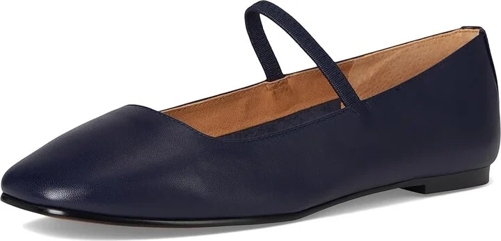 Madewell The Greta Ballet Flat Women's Shoes True Midnight : 7 M, Leather - Image 5