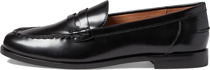 Madewell The Nye Penny Loafer Women's Shoes True Black : 5 M, Leather - Image 6