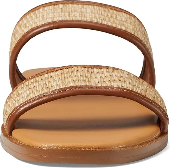Madewell The Teagan Slide Sandal in Straw Women's Shoes Desert Dune : 5 M - Image 2