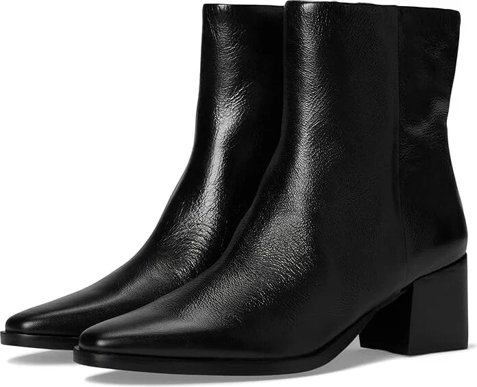 Madewell Wilshire Clean Boot Women's Boots True Black : 8 M, Leather