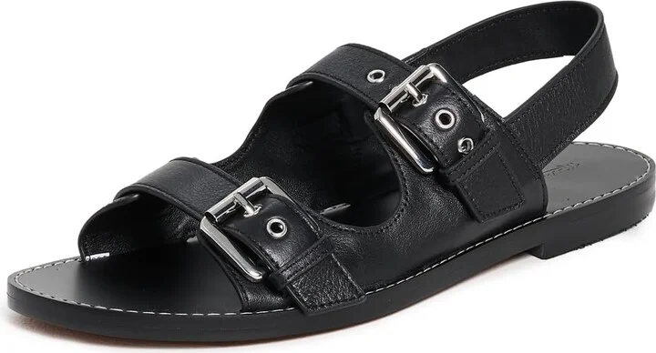 Madewell Women's Indie Double Buckle Sandals