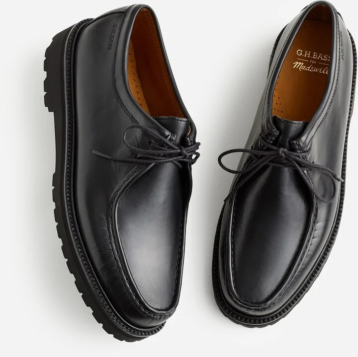 Madewell x G.H.BASS Wallace Leather Moc