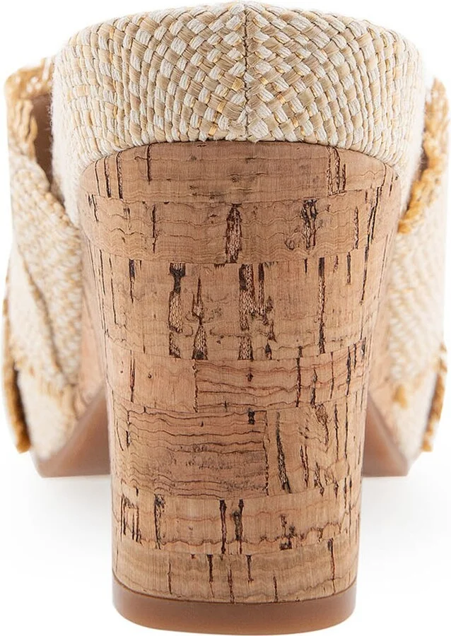 Madina Woven Heel Sandal - Image 3