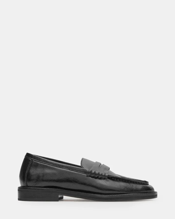 Madison Black Leather