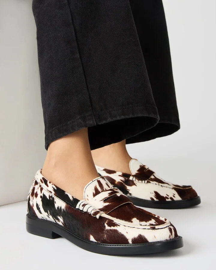 Madison Brown Cow Print - Image 2