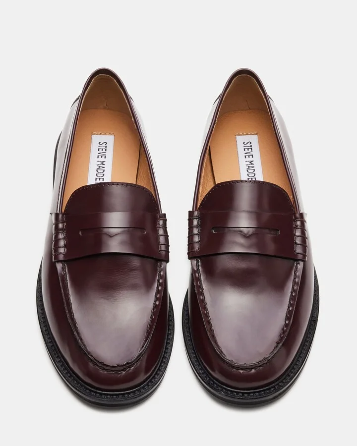 Madison Burgundy Box Leather - Image 5