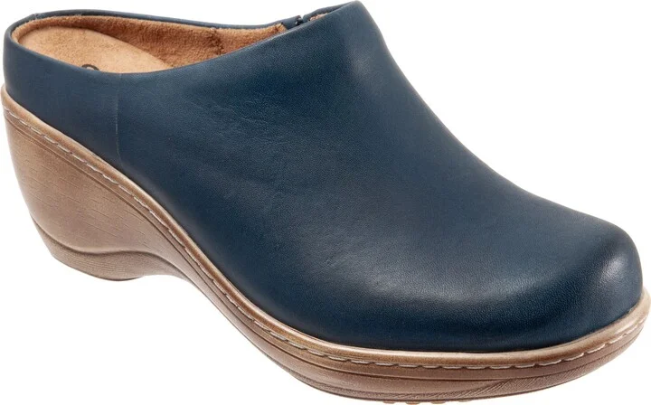 Navy Leather
