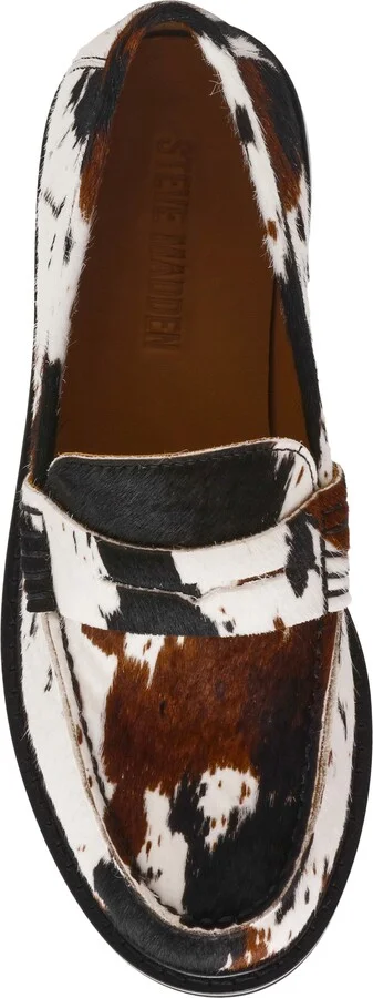 Madison Cow Print Genuine Calf Hair Loafer - Image 5
