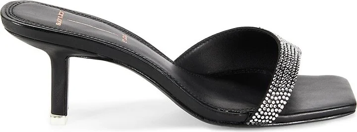 Madison Embellished Leather Sandals