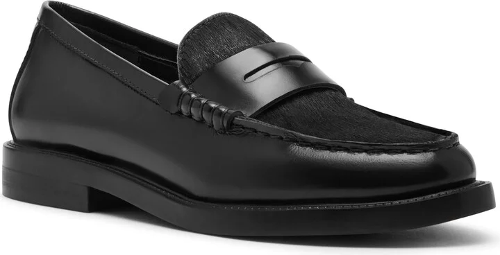 Madison Genuine Calf Hair Penny Loafer