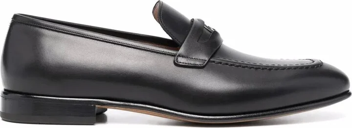 Madison leather penny loafers