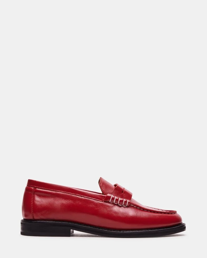 Madison Red Leather