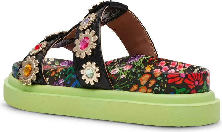 Madoxx Embellished Strap Sandal - Image 2