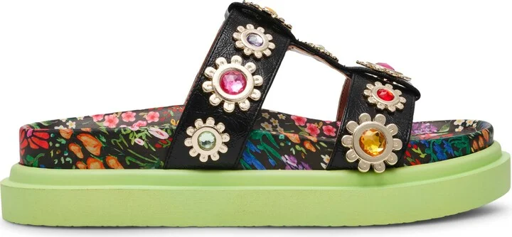 Madoxx Embellished Strap Sandal - Image 3