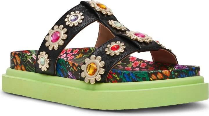 Madoxx Embellished Strap Sandal