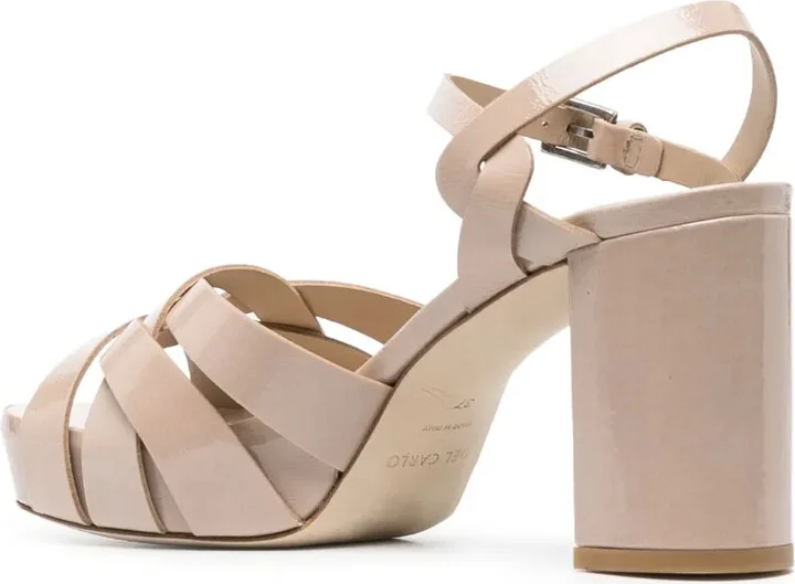 Madrid 80mm leather sandals - Image 3