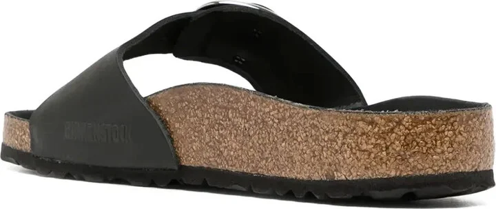 Madrid Big Buckle "Black" sandals - Image 2
