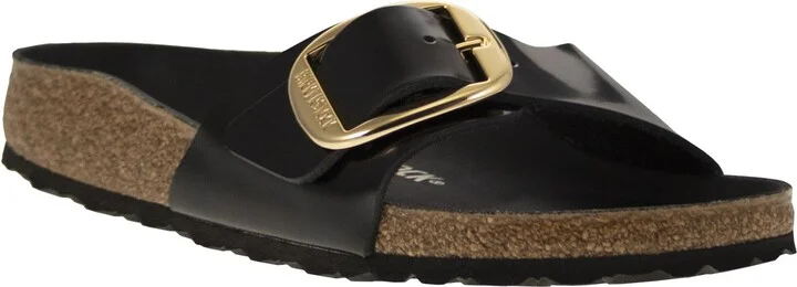 Madrid Big Buckle - Flat Sandal - Image 2