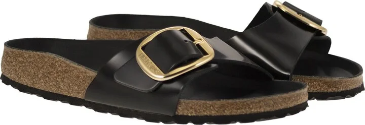 Madrid Big Buckle - Flat Sandal - Image 4