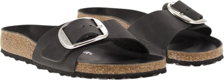 Madrid Big Buckle - Flat Sandal - Image 4