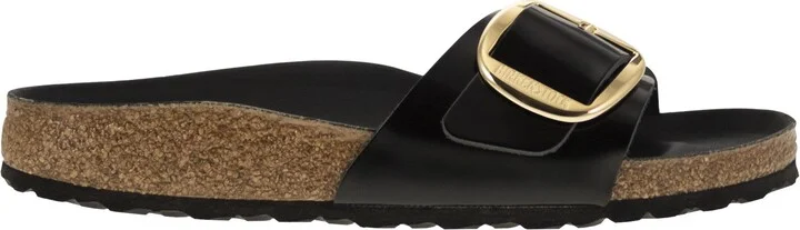 Madrid Big Buckle - Flat Sandal