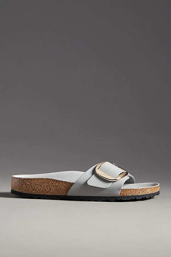 Madrid Big Buckle High Shine Sandals