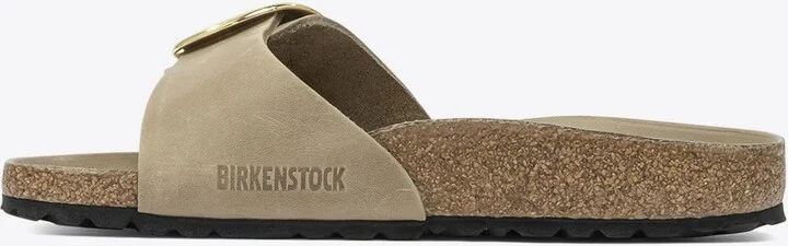 Madrid Big Buckle Leather Sandals - Image 2