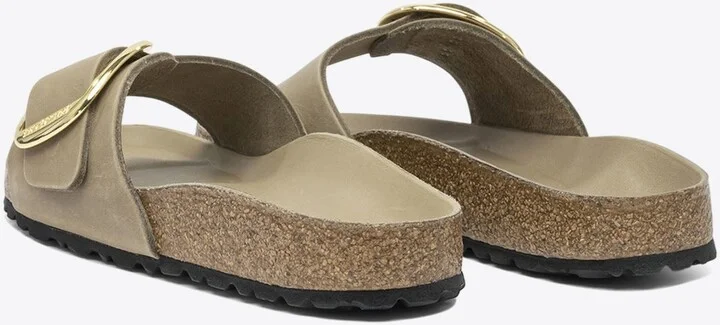 Madrid Big Buckle Leather Sandals - Image 3