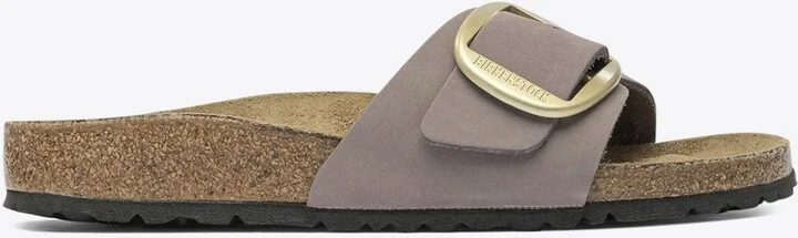 Madrid Big Buckle Leather Sandals